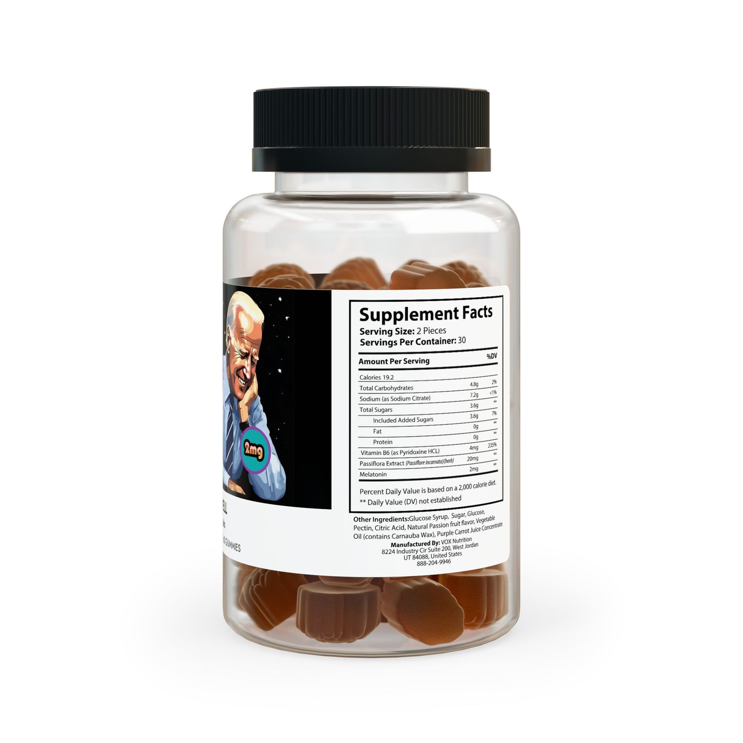 SLEEPY JOE'S SNOOZE DROPS MELATONIN GUMMIES