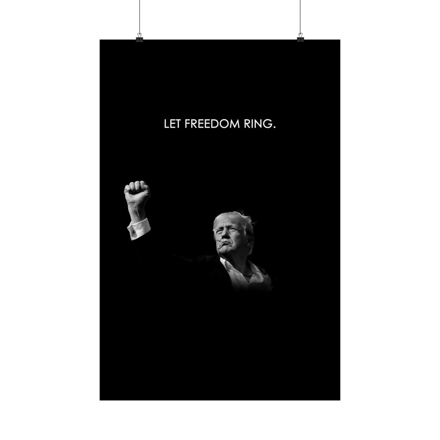 LET FREEDOM RING POSTER